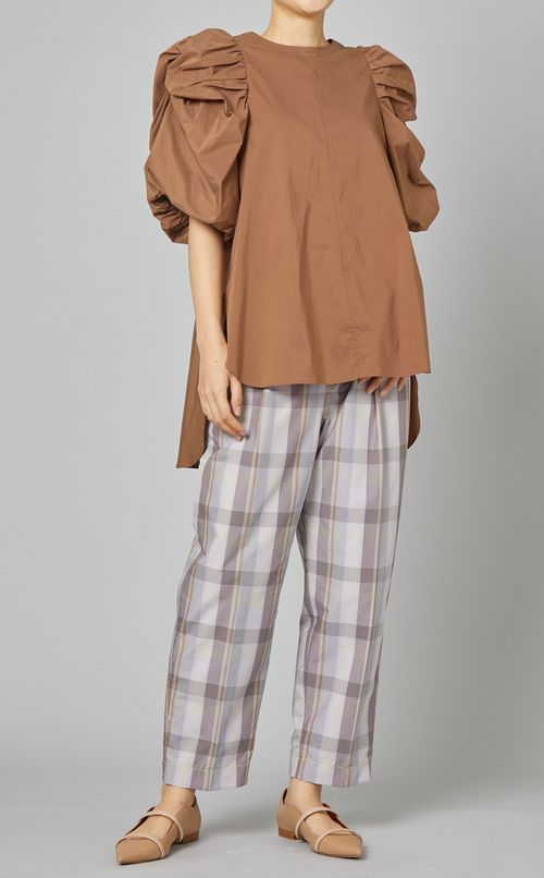 ボリュームバルーンブラウス