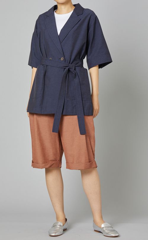 スラブタフタジャケット