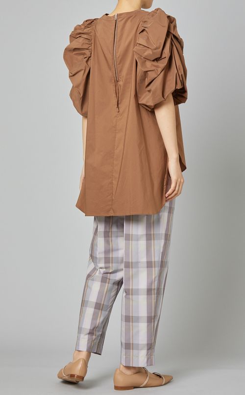 ボリュームバルーンブラウス