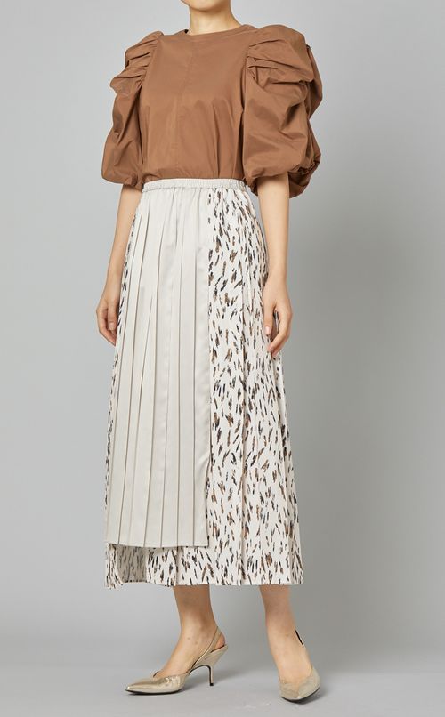 ボリュームバルーンブラウス