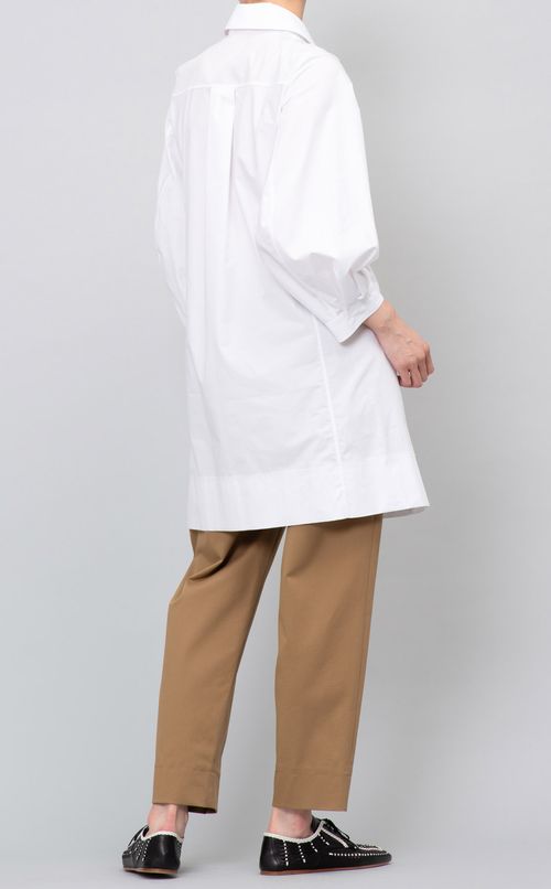 キルティングヨークシャツミニワンピース