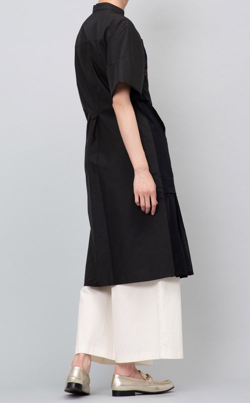 ダブルプリーツヘムワンピース