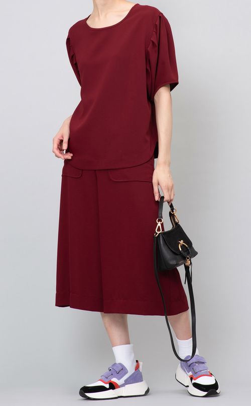 アームタック切替カットソー