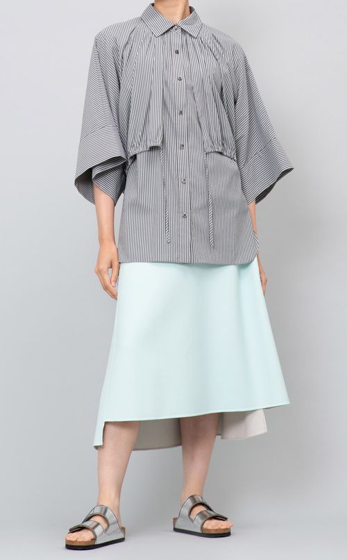 ボンディングミディフレアスカート