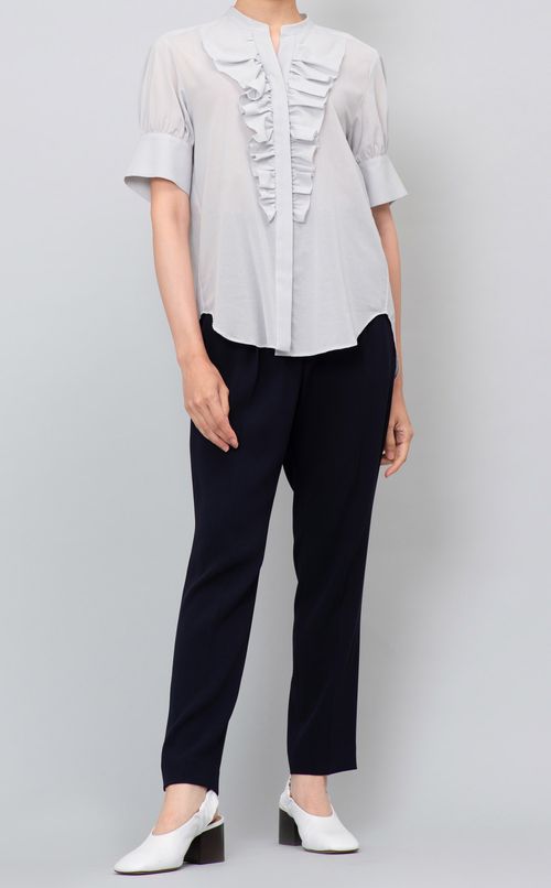 ウエストラインテーパードパンツ