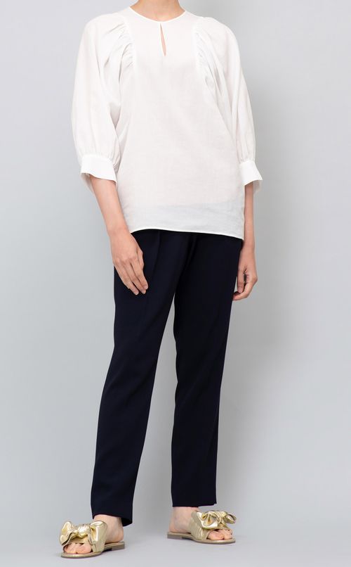 センタープレスイージーパンツ