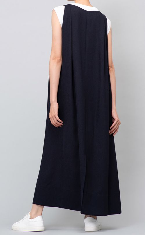 リネンライク2wayワンピース