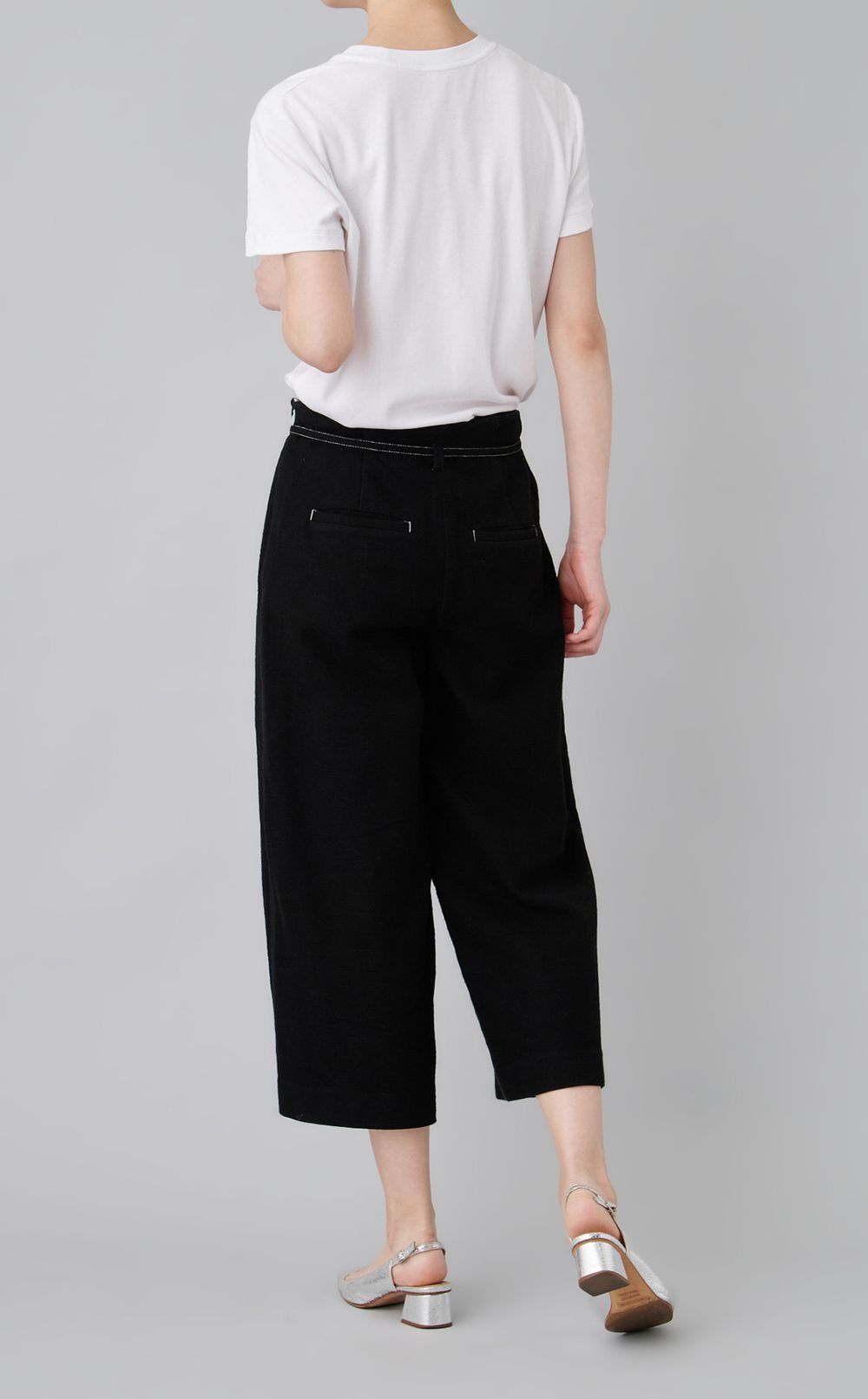 【reADdress】コットンリネンワイドパンツ