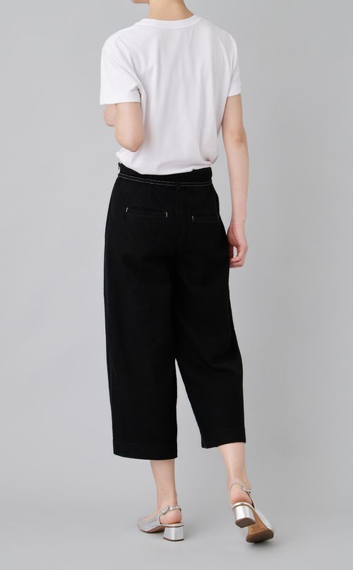 【reADdress】コットンリネンワイドパンツ