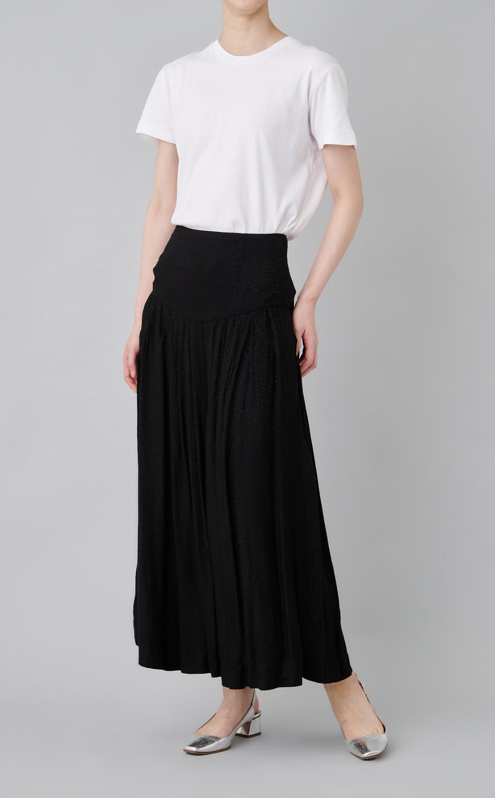 【reADdress】ロングフレアスカート