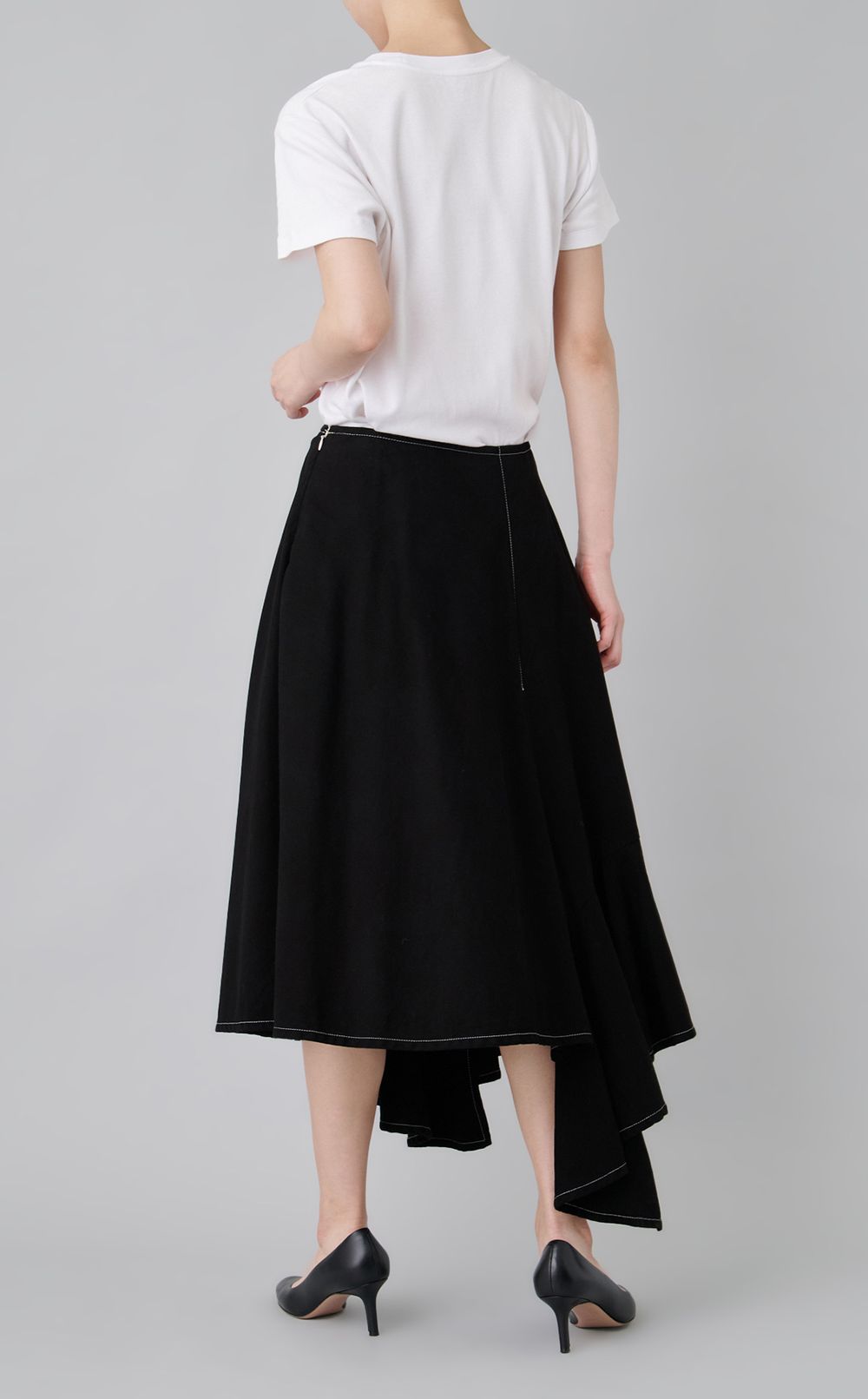 【reADdress】変形ペプラムスカート