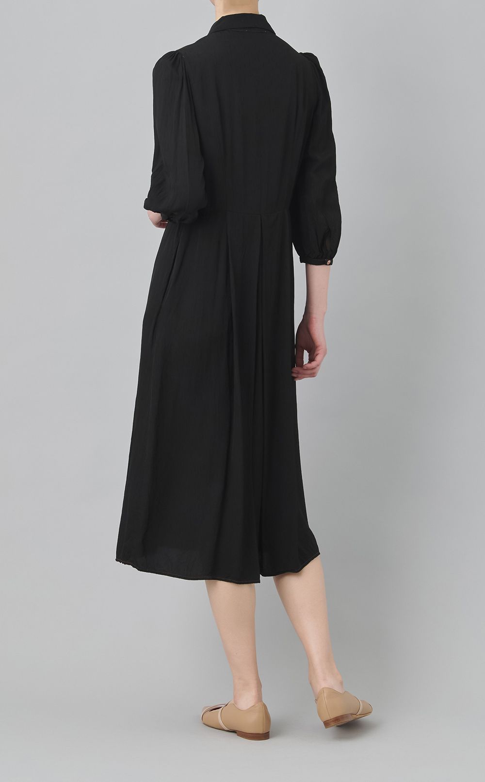 【reADdress】ミディシャツワンピース