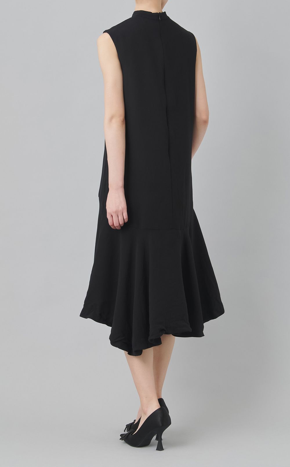 【reADdress】パール付ノースリーブワンピース