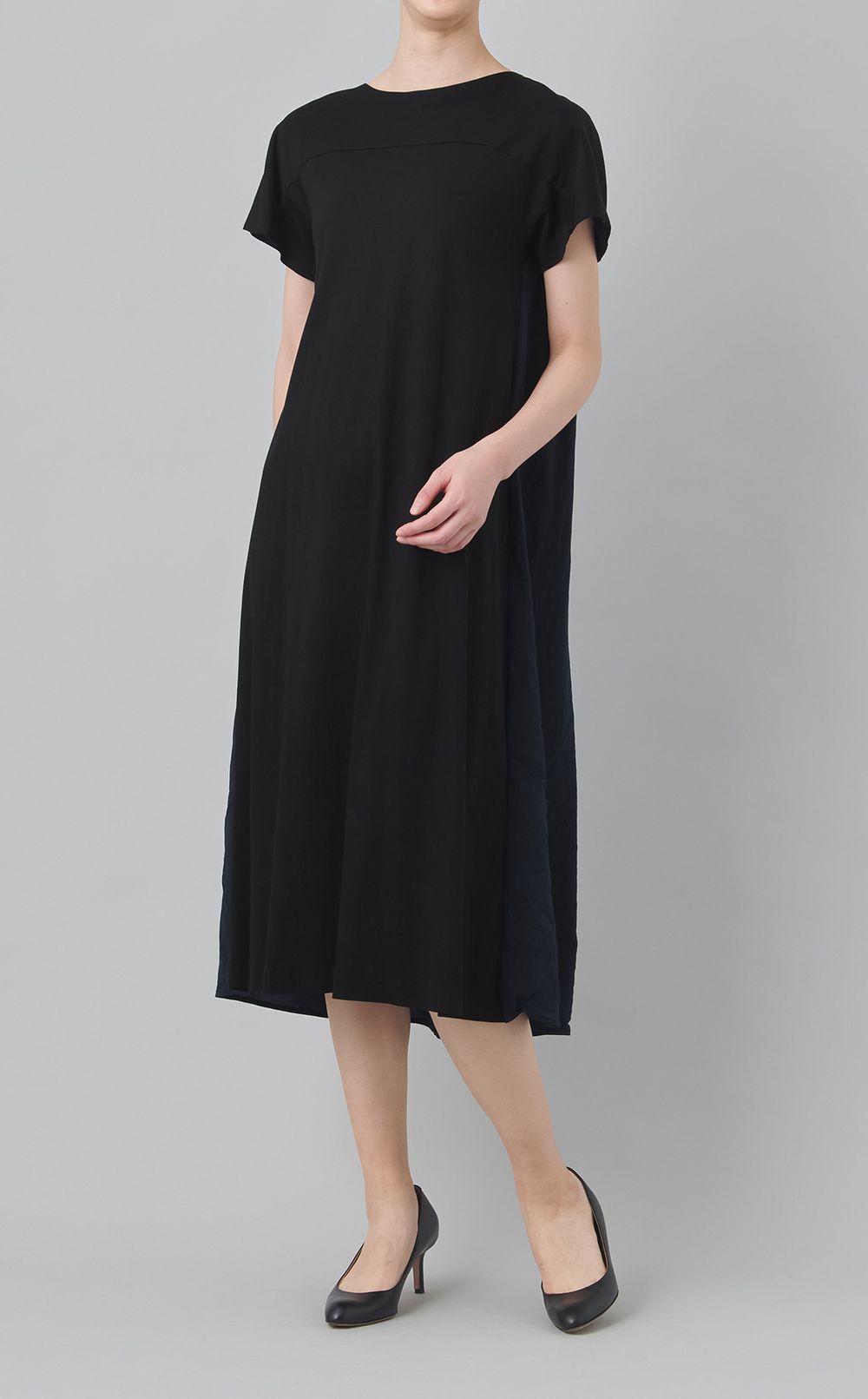 【reADdress】フレアジャージーワンピース