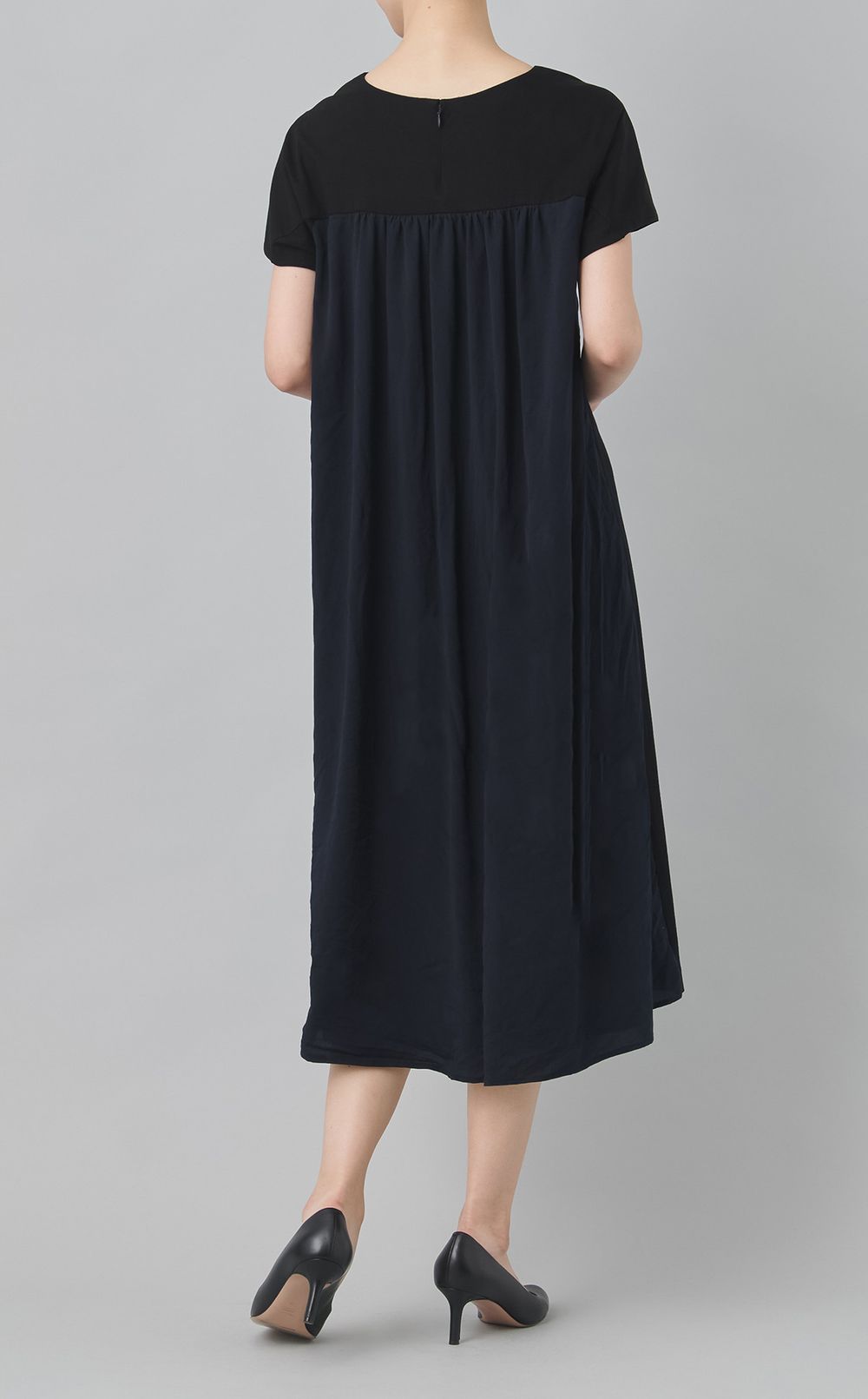 【reADdress】フレアジャージーワンピース