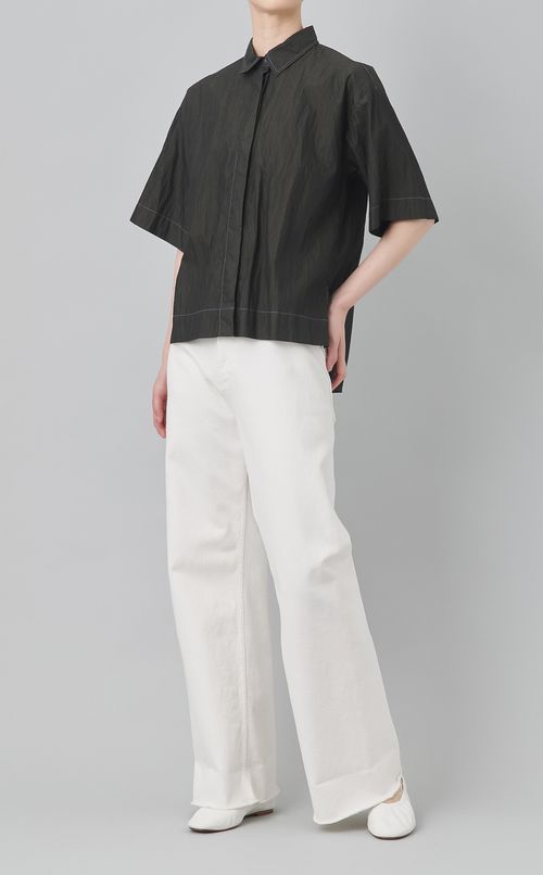 【reADdress】フロントフライシャツ