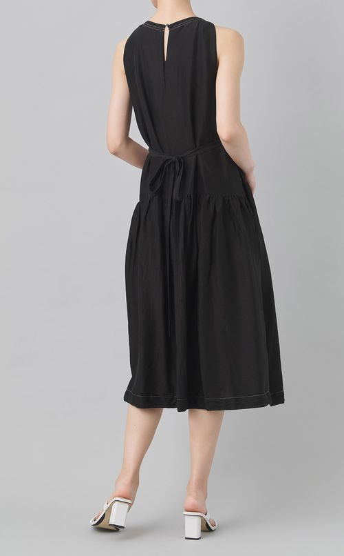 【reADdress】ノースリーブギャザーワンピース