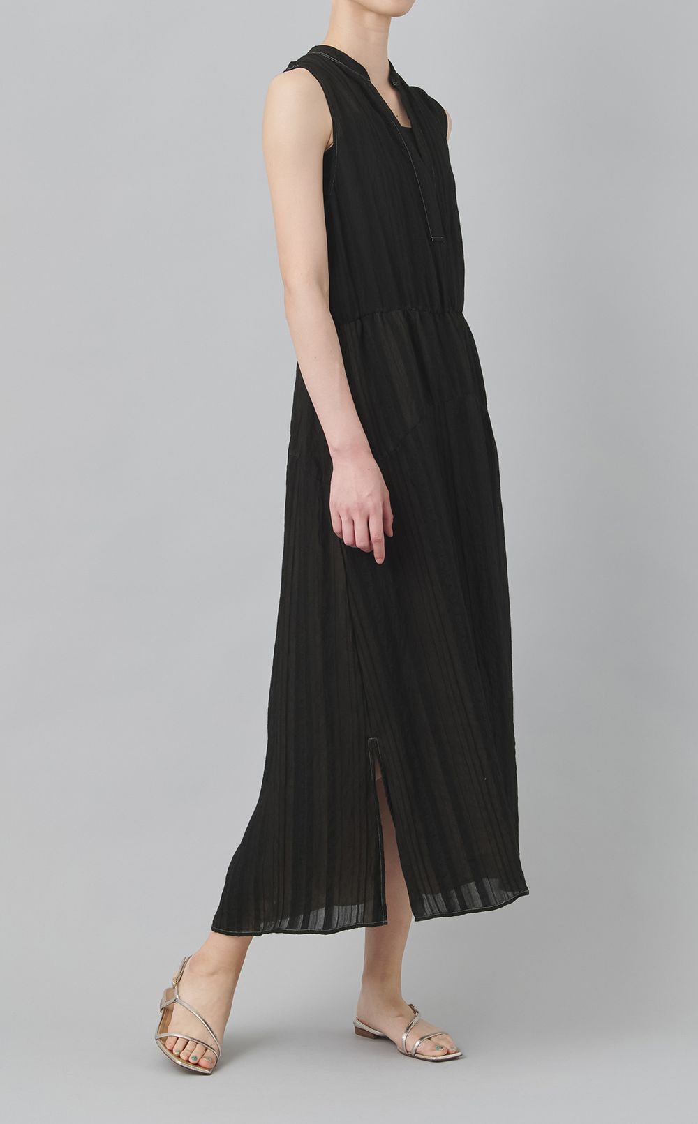 【reADdress】ストライプティアードワンピース