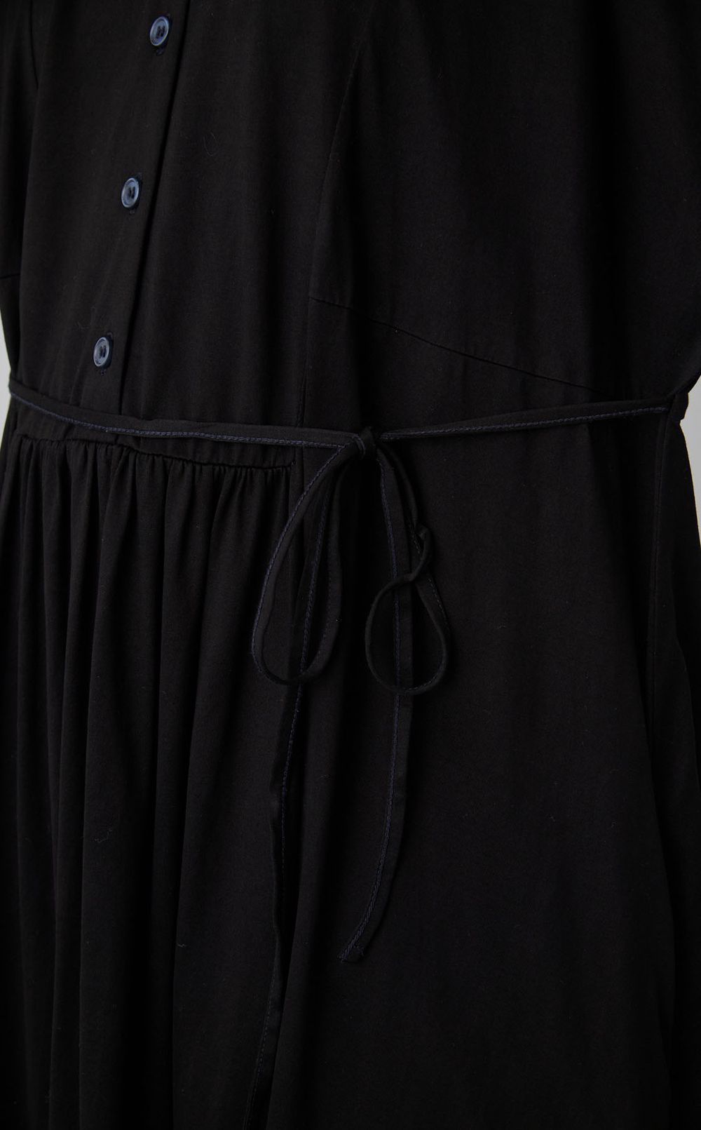 【reADdress】コットンジャージーギャザーワンピース