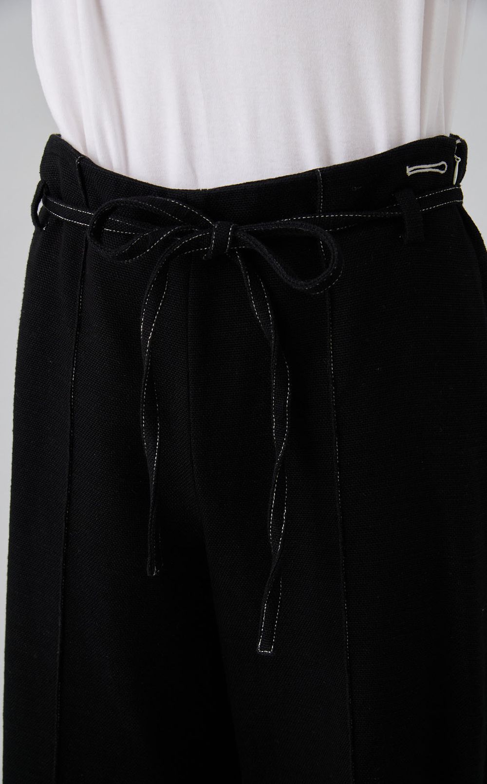 【reADdress】コットンリネンワイドパンツ