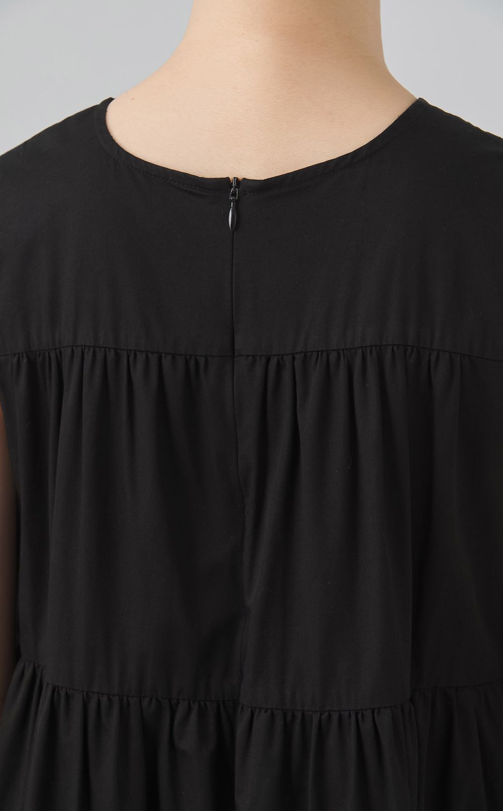 【reADdress】ノースリーブティアードワンピース