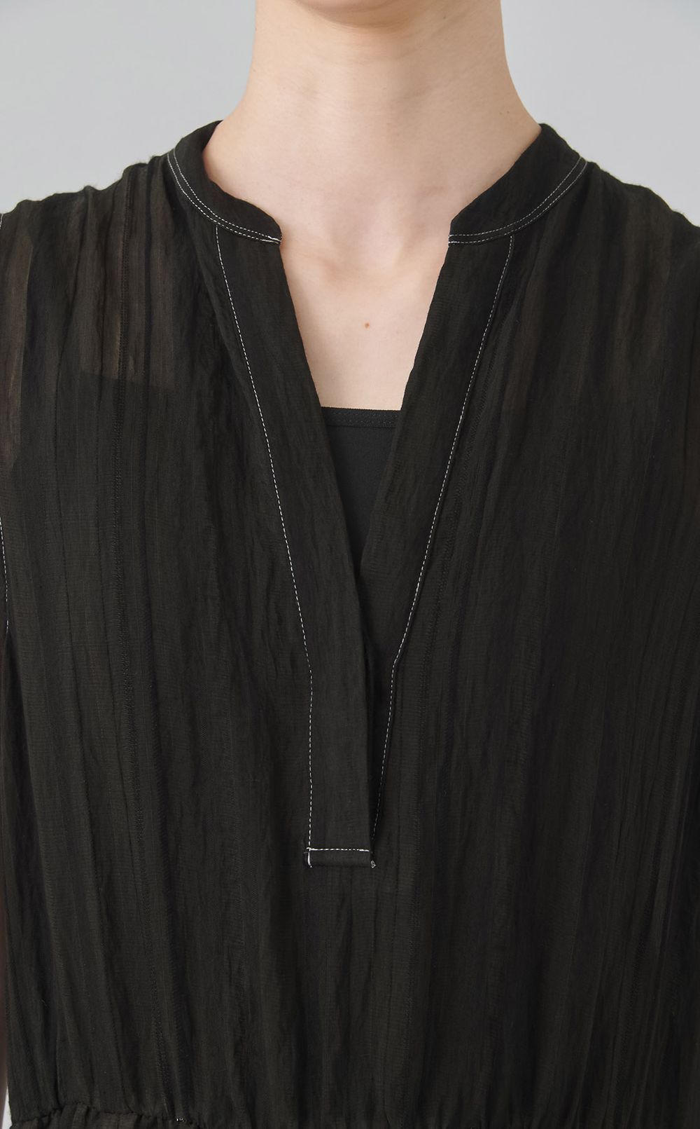 【reADdress】ストライプティアードワンピース