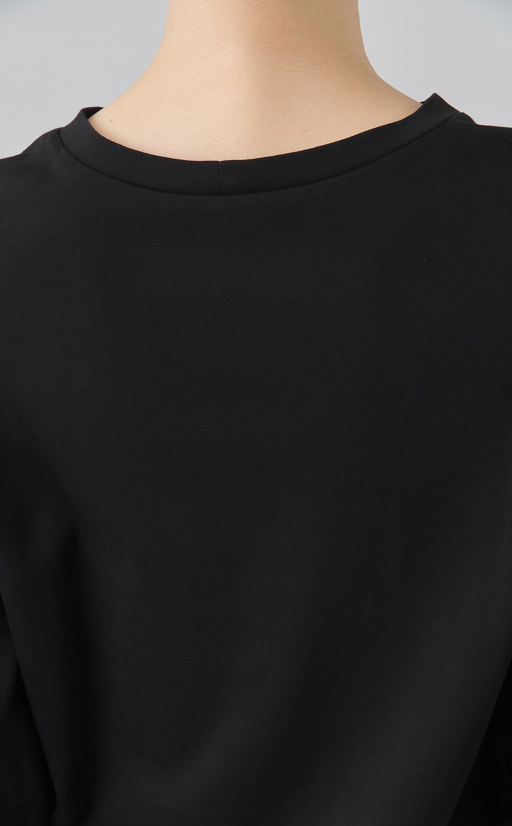 【reADdress】パフスリーブコンビカットソー