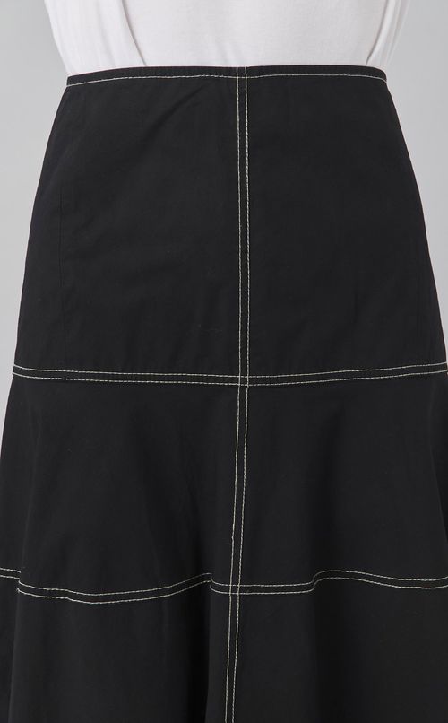 【reADdress】コットンフレアロングスカート