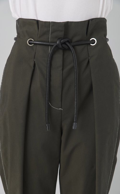 【reADdress】ベルト付テーパードパンツ