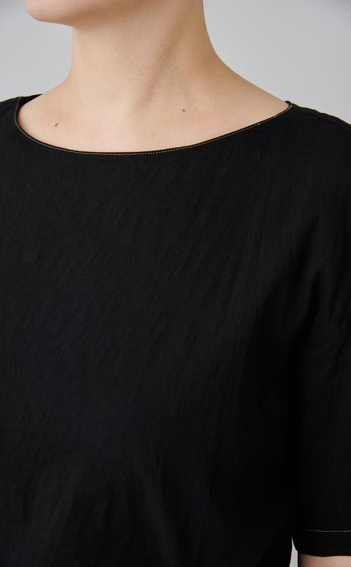 【reADdress】サイドスリットフレアブラウス