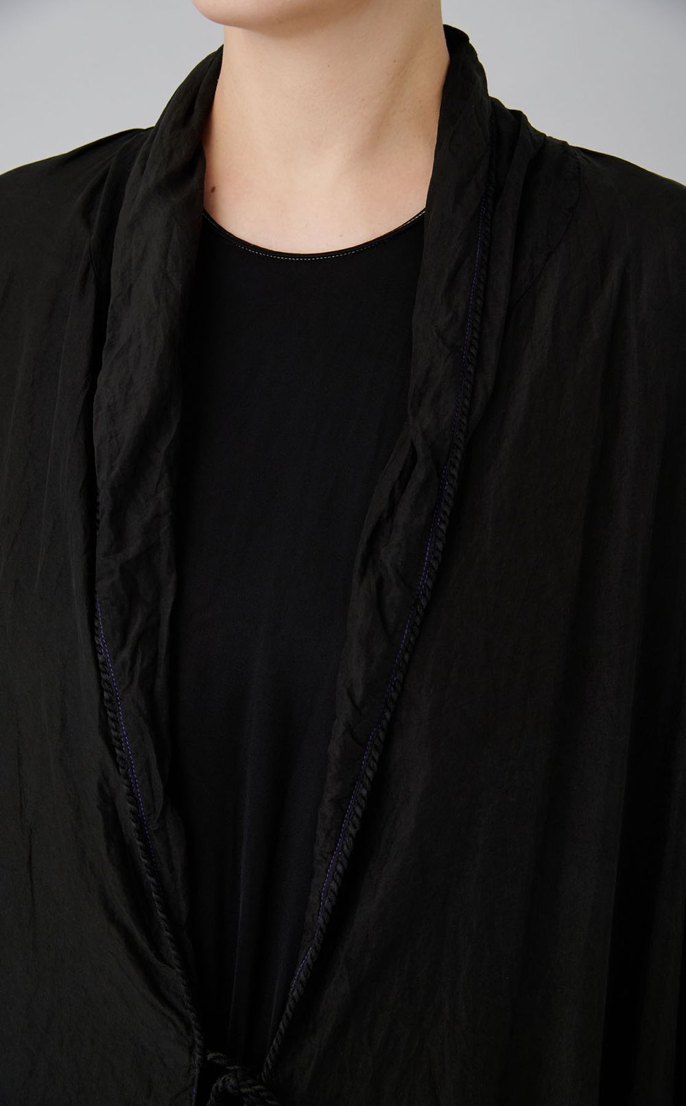 【reADdress】ショールカラーシルクダウン