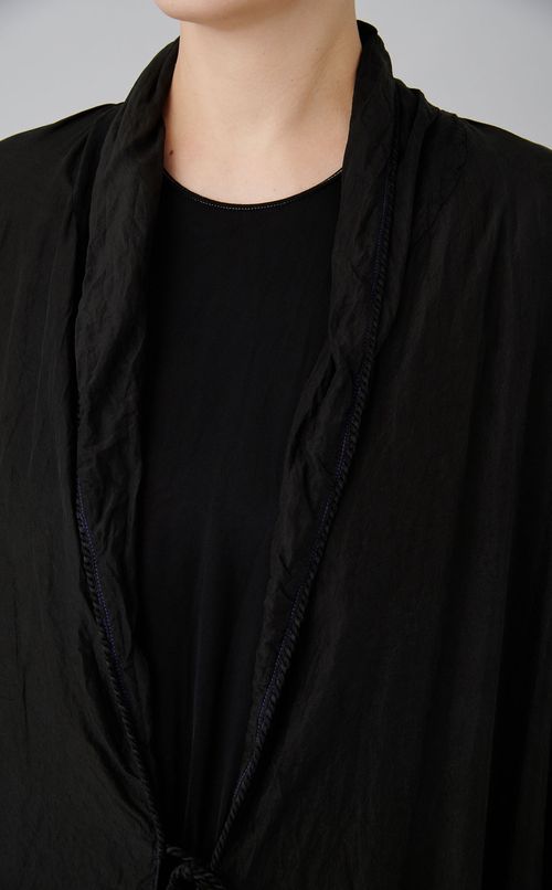 【reADdress】ショールカラーシルクダウン