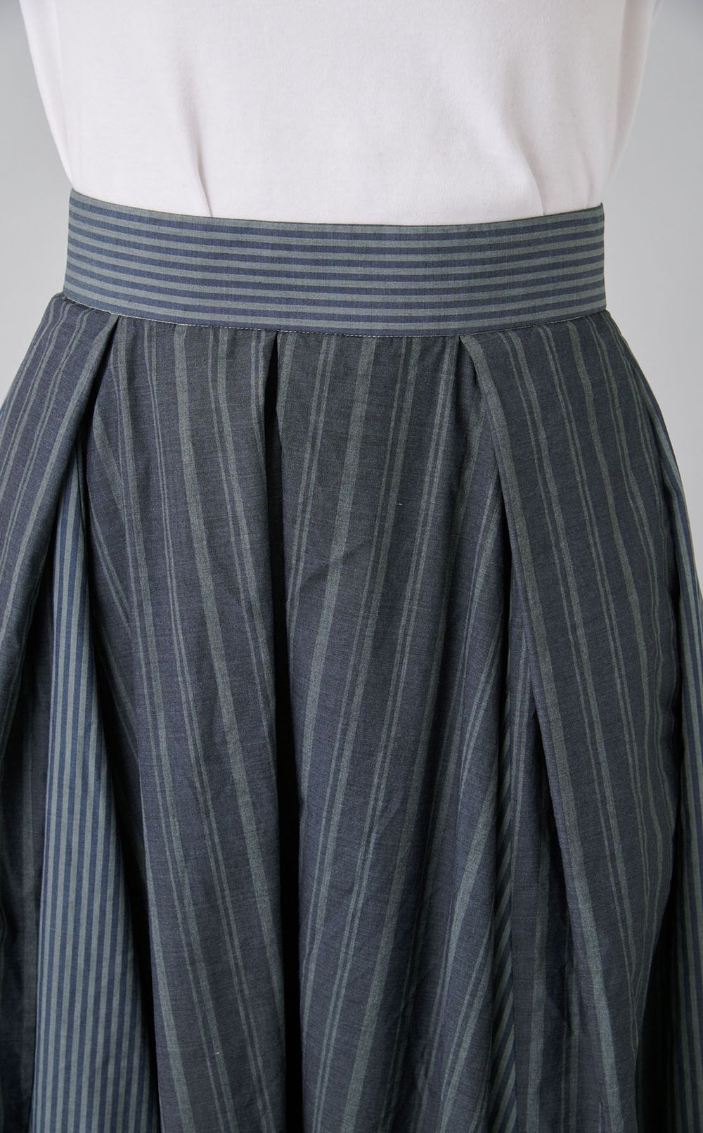 【reADdress】コットンタックフレアスカート