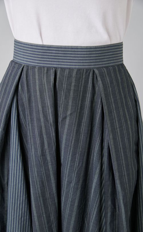 【reADdress】コットンタックフレアスカート