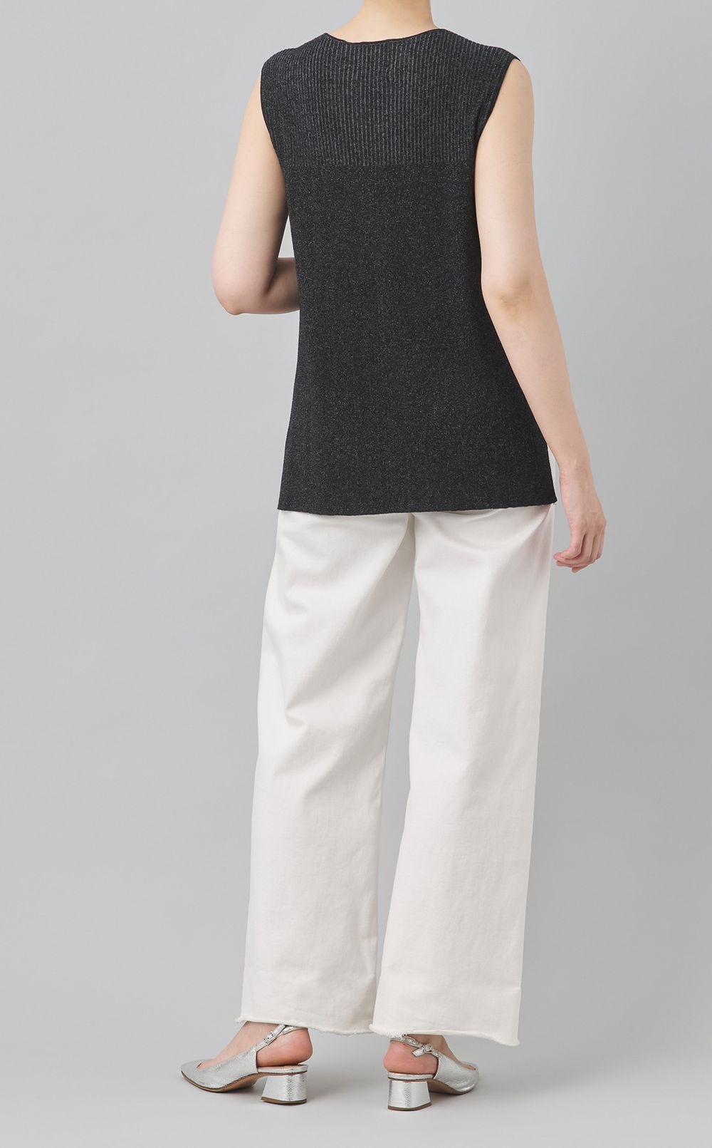 【reADdress】ノースリーブニットプルオーバー