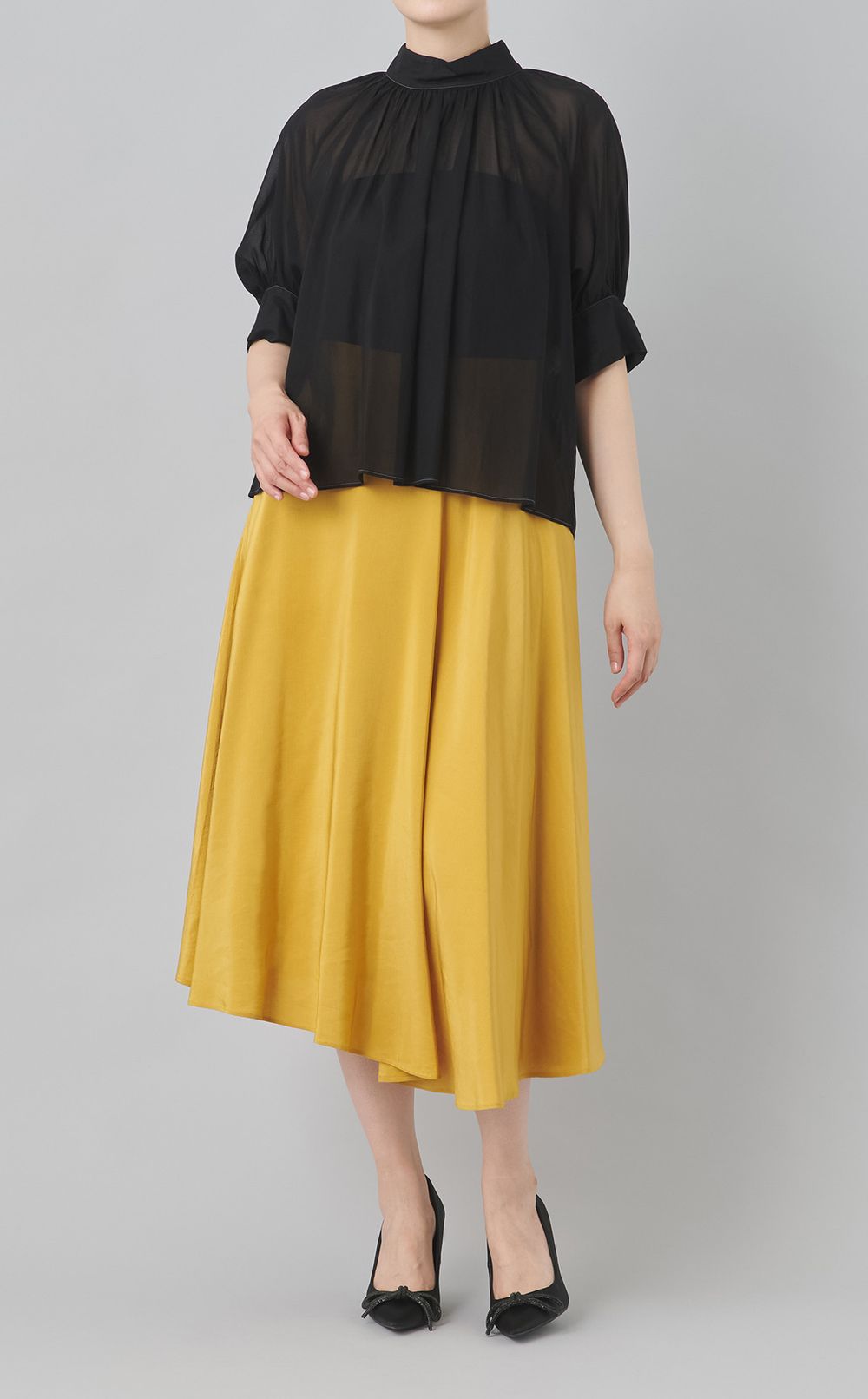 【reADdress】ギャザーデザインブラウス