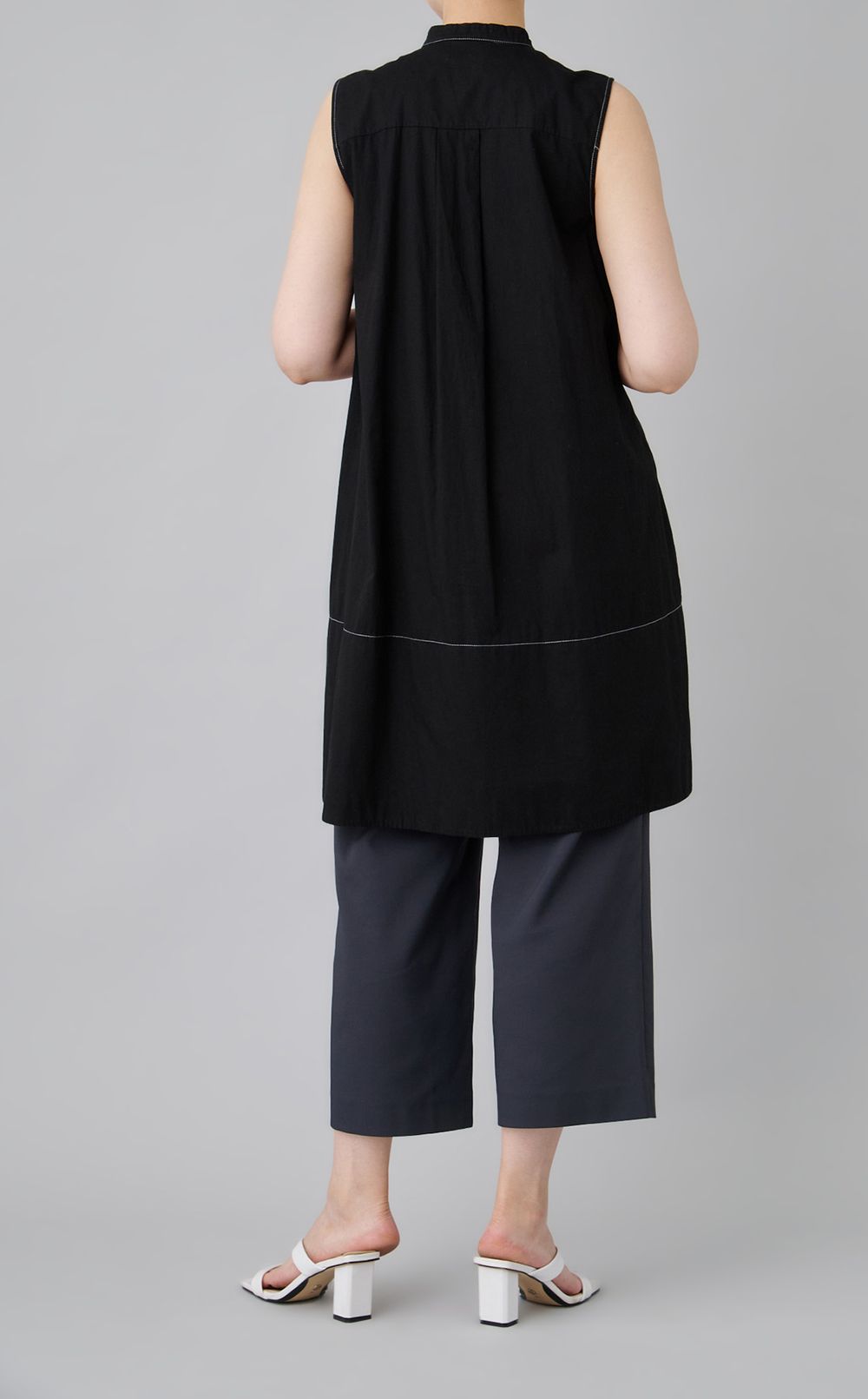 【reADdress】フロントヨークロングシャツ