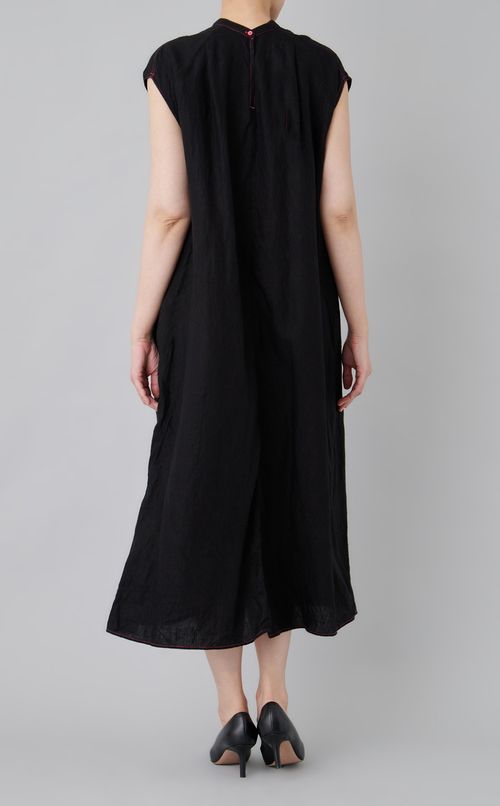 【reADdress】リネンフレンチスリーブワンピース