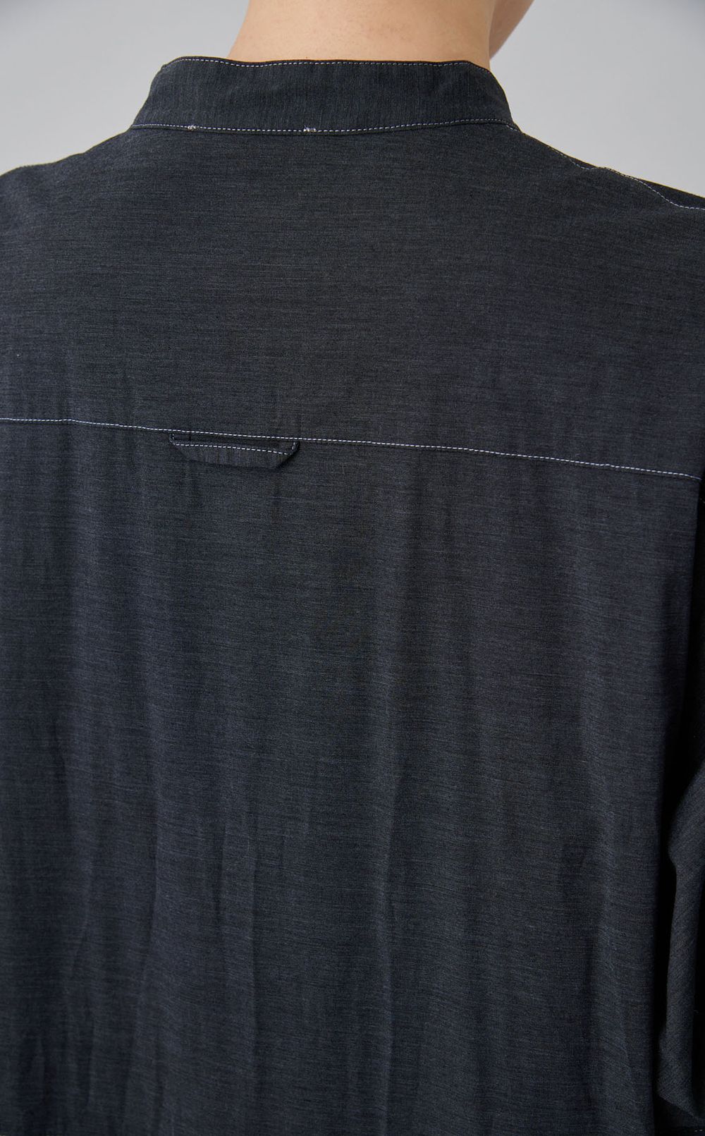 【reADdress】ストレッチブロードシャツワンピース