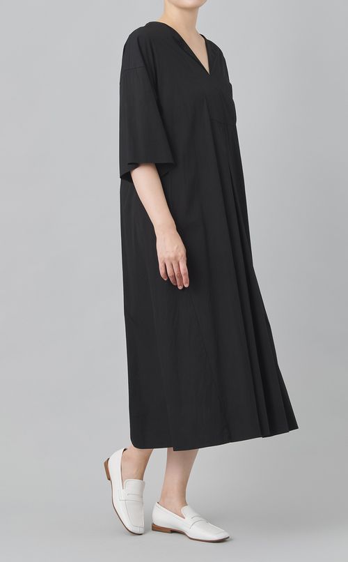 【reADdress】キーネックロングワンピース