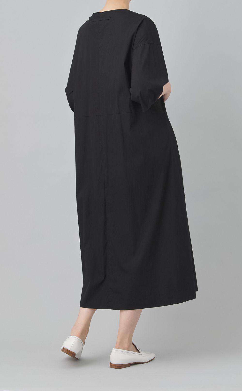 【reADdress】キーネックロングワンピース