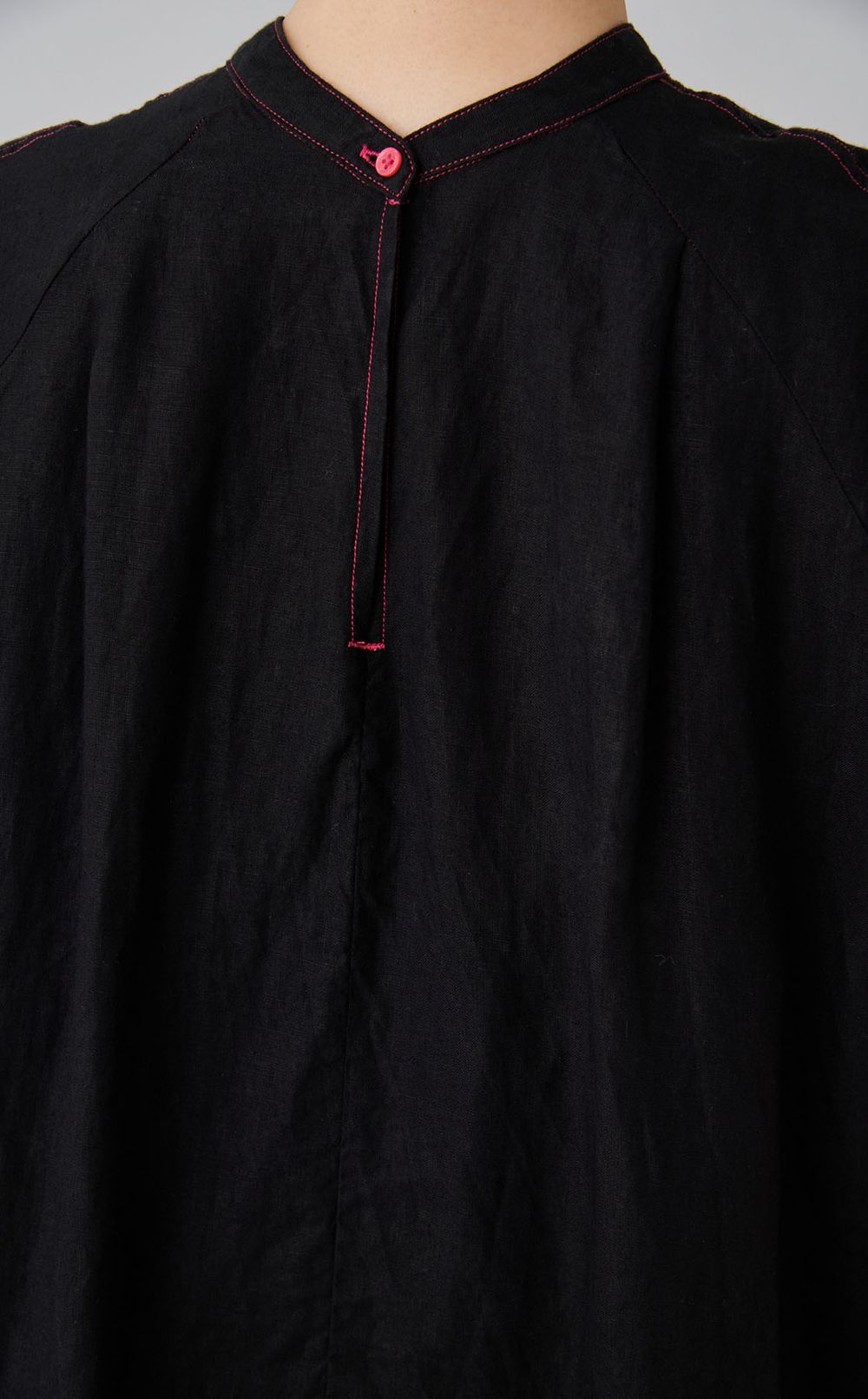 【reADdress】リネンフレンチスリーブワンピース