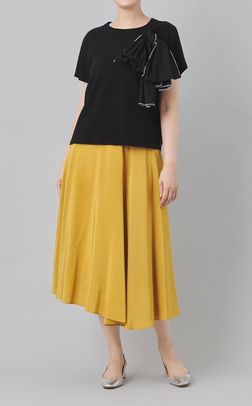 【reADdress】リボン付ジャージトップス