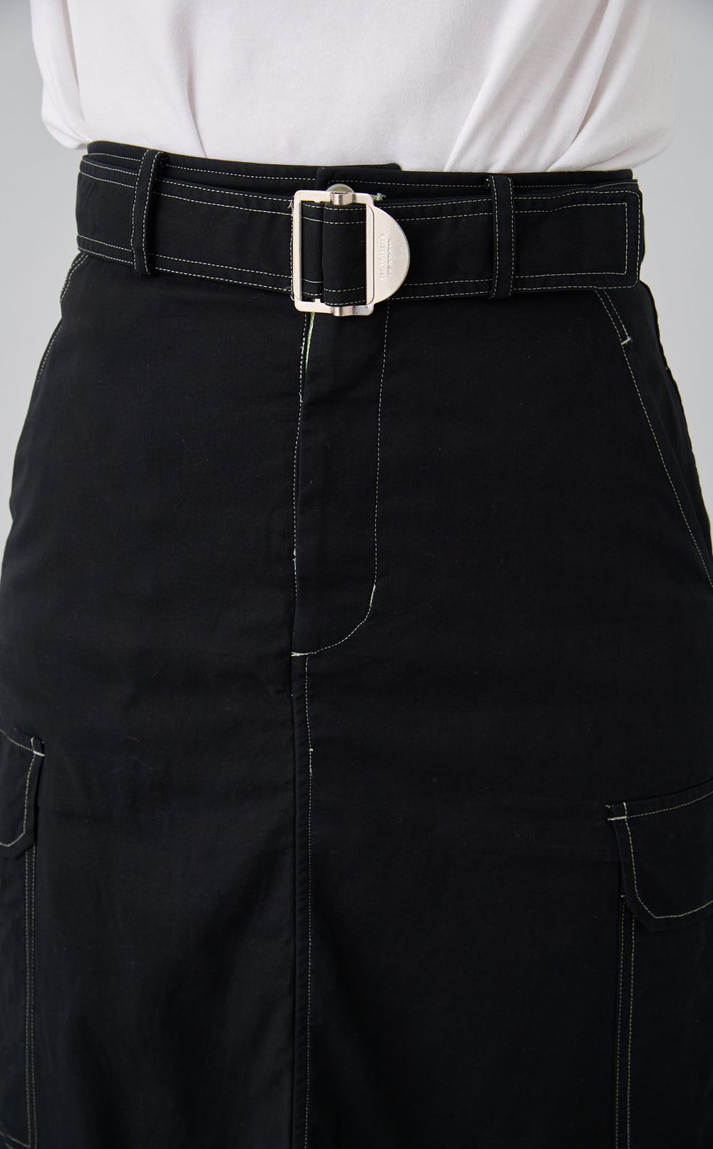 【reADdress】シアーレイヤードミリタリースカート