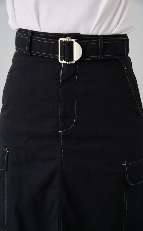 【reADdress】シアーレイヤードミリタリースカート