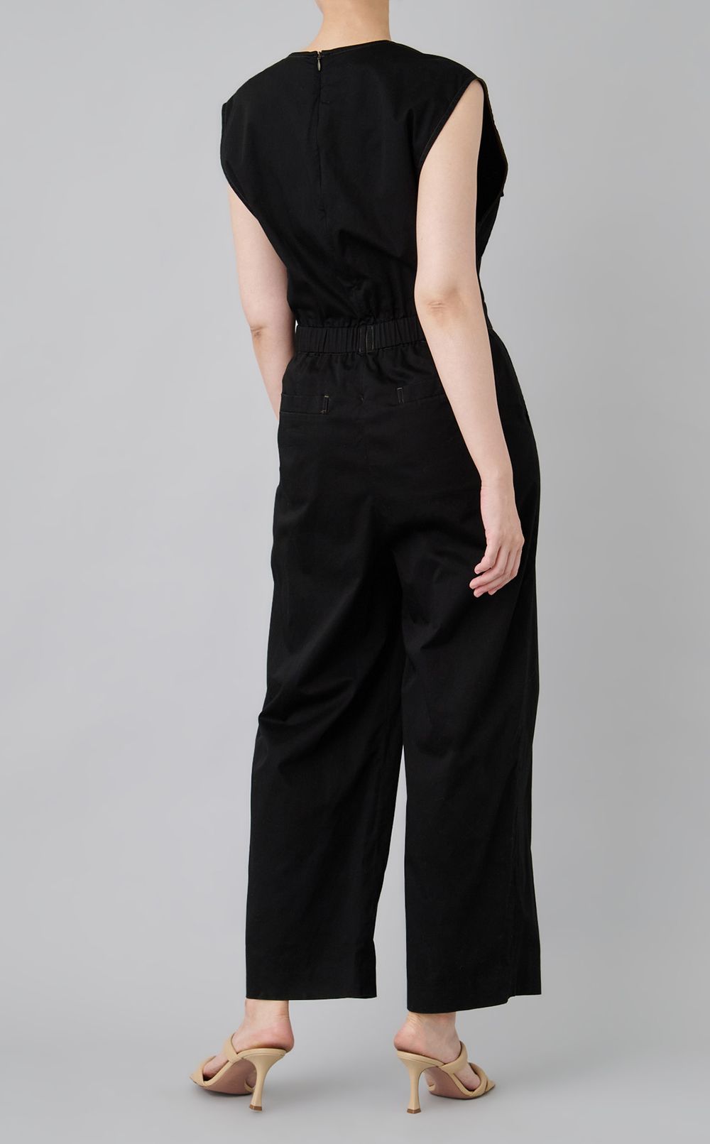 【reADdress】スラブサテンオールインワン