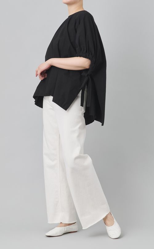 【reADdress】リボンスリーブTブラウス