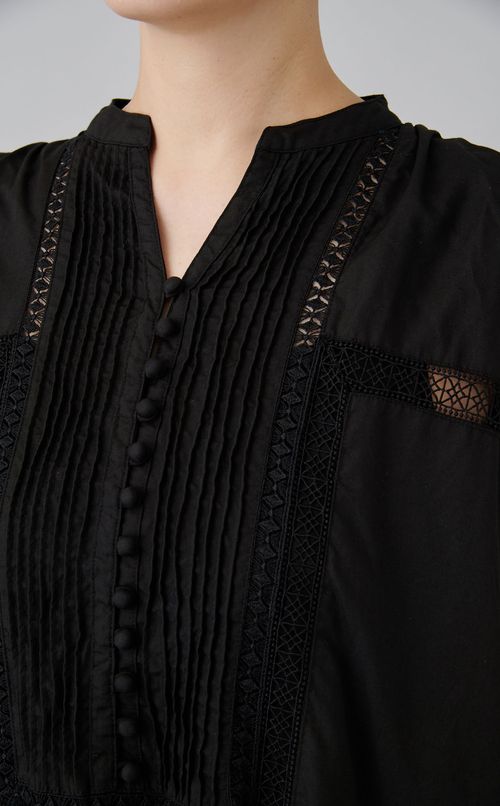 【reADdress】スカラップ刺繍ワンピース