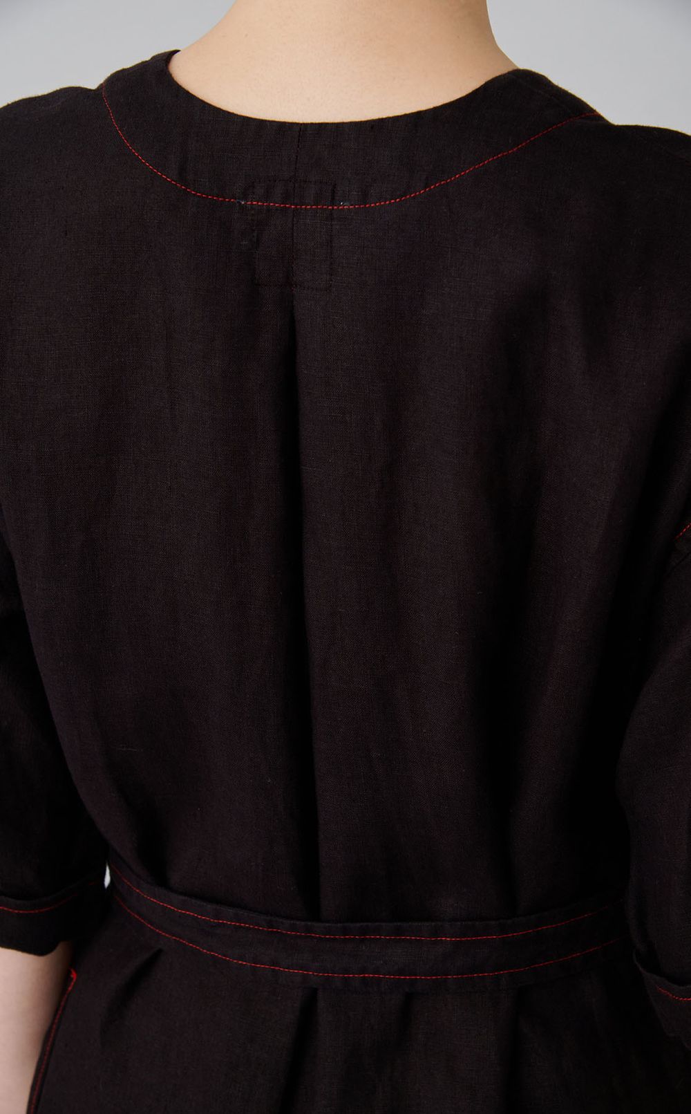 【reADdress】リネンAラインワンピース