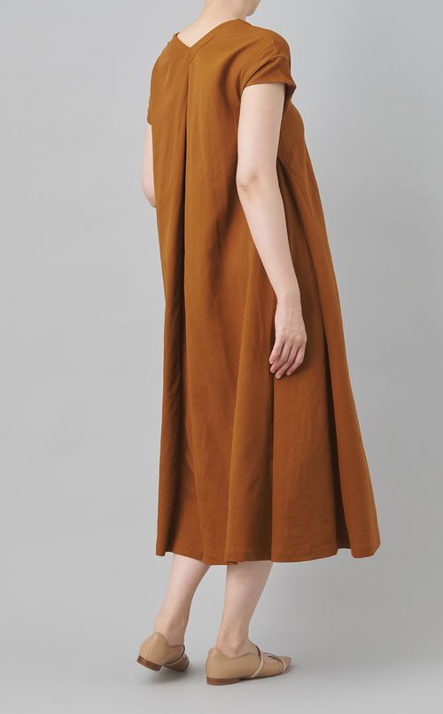 【reADdress】ベルト付ロングジレワンピース